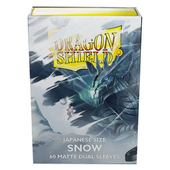 Dragon Shield Matte Small Sleeves - Snow (60 Sleeves) (EN) - 1