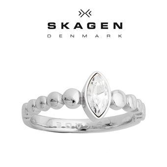 Anel Skagen JRSS005 com Cristal Swarovski Tamanho 52 - 1
