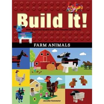 Build It Farm Animals Make Supercool Models With Your Favorite Lego Parts Brick Books - 1