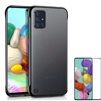 Kit Película de Vidro Phonecare 5D Full Cover + Capa Naked Bumper para Samsnug Galaxy Note 10 Lite - Transparente e Preto