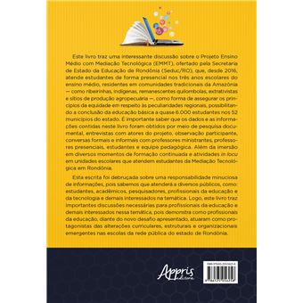 Ensino Mediado Por Tecnologia - Práticas Inovadoras Em Rondônia - 1