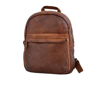 Mochila em Pele MP OSLO - Cognac - 1
