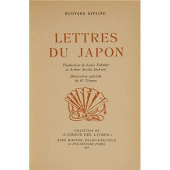 Lettres du japon. - 1