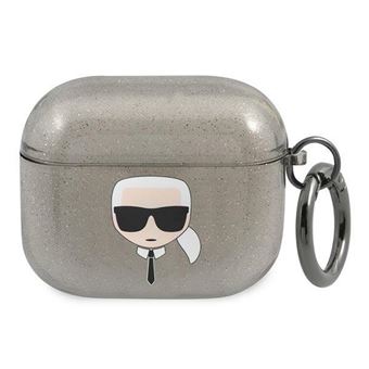 Capa Original TPU Karl Lagerfeld Airpods 3 Preto - 1