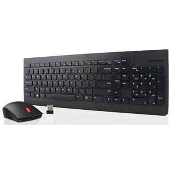 Teclado Wireless + Rato Lenovo 4X30M39497 | Idioma: Inglês US | Preto - 1