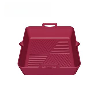 Forma de Silicone CO-Phénix para Fritadeira | Quadrado | Vermelho - 1