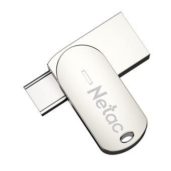 Pen Drive USB 3.0 + USB Tipo-C Netac | 32GB - Pérola - 1