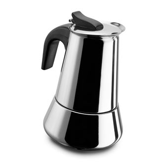 Ghidini Cipriano 1386 Preto, Inox cafeteira - 1