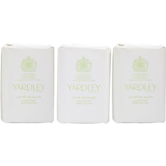 Sabonete Feminino Lily of The Valley Yardley London 3 x 3.5 oz Soap | 104 ml - 1