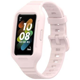Pack 360 Capa Bracelete Robusto Antiimpacto para Huawei Band 8 | Rosa - 1