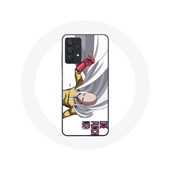 Capa Maniacase para Samsung Galaxy A32 5G Saitama One Punch Man Anime Cartaz - 1