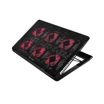 Base de Refrigeração para Computador Savio Laptop cooling pad 6 backlit fans 2000 RPM  COS-01 | Vermelho - 1