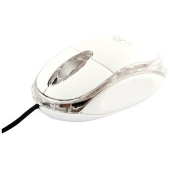 Rato Titanum Raptor Óptico 3d tm102w USB 1000 dpi - Branco - 1