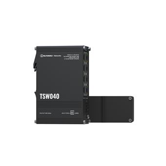 Switch de Rede Teltonika NETWORKS TSW040 8-Port PoE+ Switch | Preto - 1