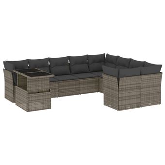 Conjunto de Mobiliário de Exterior VidaXL 3266850 - 1