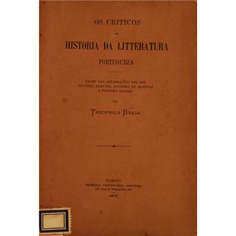 Os criticos da historia da litteratura portugueza. - 1