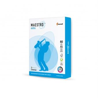 Papel para impressão igepa maestro extra a4 (210x297 mm) fosco branco - 1