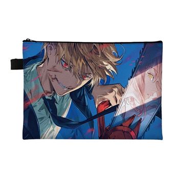 Porta Documentos Sunny Holiday Chainsaw Man A18 Azul - 1