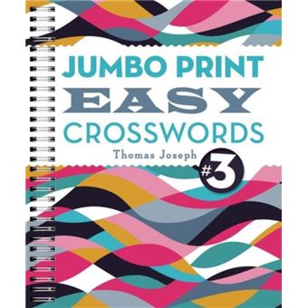 Jumbo Print Easy Crosswords #3 - 1