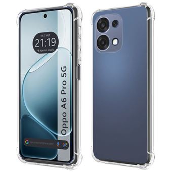 Capa TUMUNDOSMARTPHONE Transparente de silicone anti-impacto para Oppo A6 Pro 5G - 1