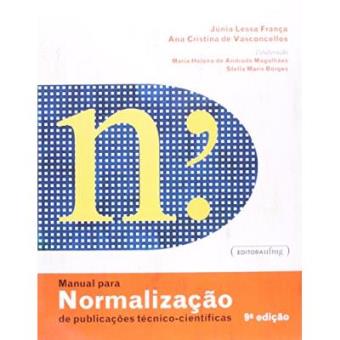 Manual Para Normalização De Publicações Técnico Científicas - 1