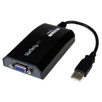 Adaptador Gráfico Usb StarTech.com Adaptador USB para VGA - 1920x1200 pontos | Preto - 1