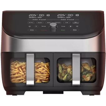 Air Fryer Instant Pot Instant Vortex Plus Dual ClearCook | 7 L | 1700 W | Preto - 1