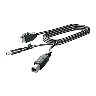 Cabo de Energia HP Cabo DP e cabo de alimentação USB de 300 cm para L7014 | Preto - 1