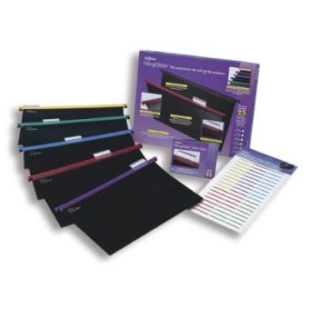 Snopake HangGlider Suspension Files - 25 Files, Asst Cols - 1