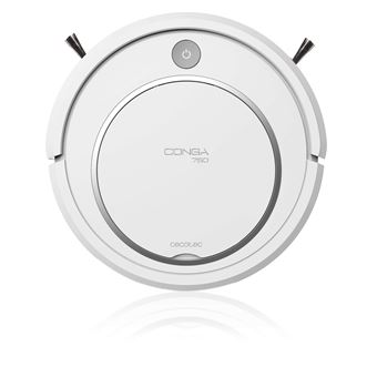 Aspirador Robot com Mopa Cecotec Conga Serie 750 | 70 min | Branco - 1