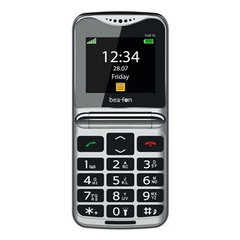 Telefone para Idosos Beafon Fold10 | Prateado - 1