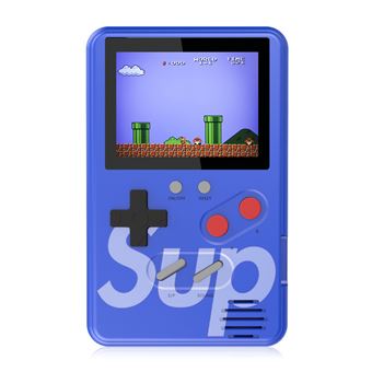 Consola Portátil com 500 Jogos Clássicos Pré-Instalados | Tela Colorida de 2,4'' - Azul. - 1