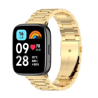 Bracelete Aço Stainless Lux + Ferramenta Phonecare para Xiaomi Redmi Watch 5 Lite | Ouro - 1