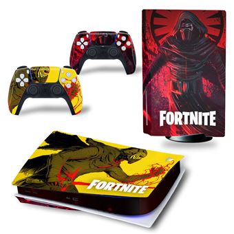Autocolantes de Proteção HSMY para Consola Sony PS5 Edition Standard - Fortnite -TN-PS5Disk-4283 - 1