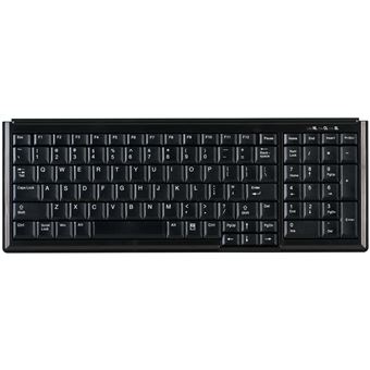 Teclado com Fios Contour Design Active Key AK-7000 | Idioma: Inglês US | Preto - 1