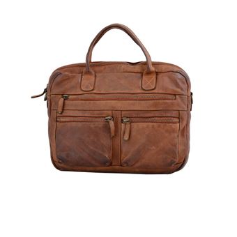 Pasta em Pele MP OSLO - Cognac - 1