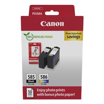 Tinteiro Canon PG-585/CL-586 PVP - 1