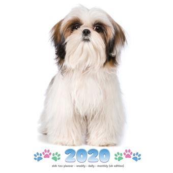 2020 Shih Tzu Planner  Weekly  Daily  Monthly Uk Edition - 1