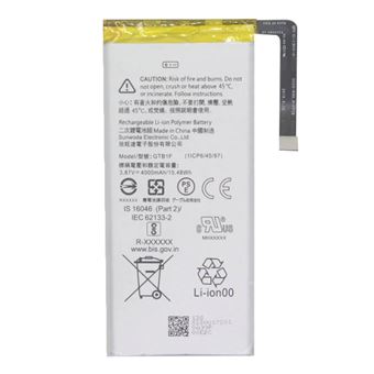 Bateria Interna Clappio para Google Pixel 5 4000mAh | 100% Compatível G823-00172-01 - 1
