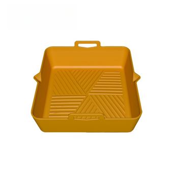 Forma de Silicone CO-Phénix para Fritadeira | Quadrado | Amarelo - 1