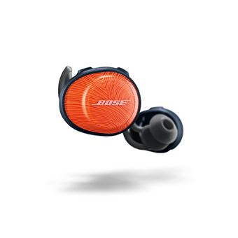 Auriculares True Wireless Bose SoundSport Free Preto, Marinha, Laranja
