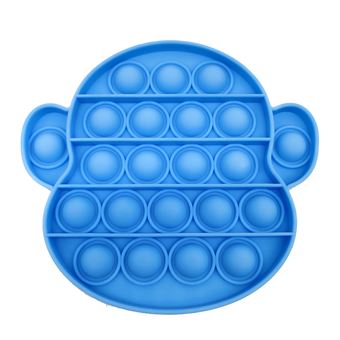 Brinquedo Anti Stress Lionvolant Push Pop Bubble Sensory Fidget Toy - Macaco Azul - 1