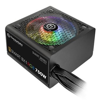 Fonte de Alimentação Thermaltake SMART BX1 RGB 750W | Preto - 1