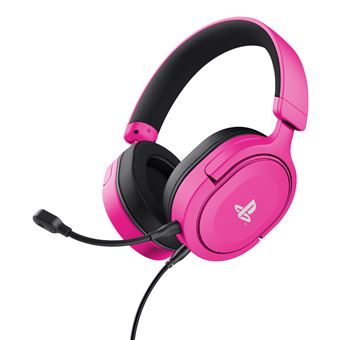 Auscultadores Gaming Trust GXT 498P Forta | Rosa - 1