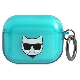 Capa Original Tpu Karl Lagerfeld para Airpods Pro - Azul - 1