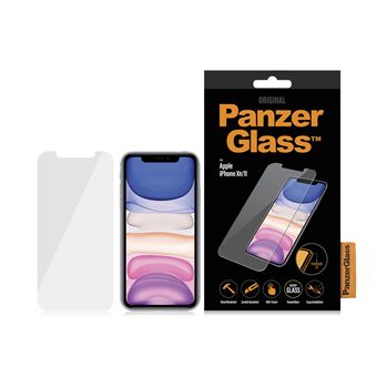 Protetor de Ecrã para Telemóvel PanzerGlass PanzerGlass® Screen Protector iPhone 11 | XR | Standard Fit | Transparente - 1