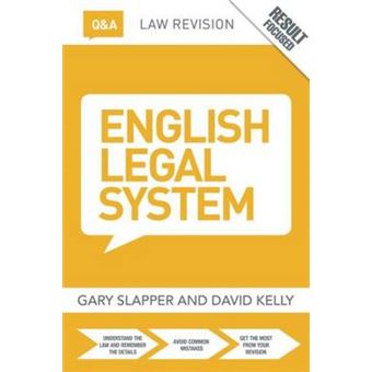 English Legal System - Paperback - 2014 - 1
