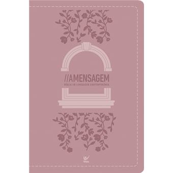 Bíblia A Mensagem Letra Gigante Rosa: Bíblia Em Linguagem Contemporânea - 1