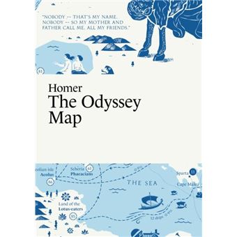 Homer The Odyssey Map - 1