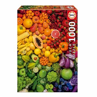 Puzzle Educa Vitaminas Coloridas | 1000 Peças - 1
